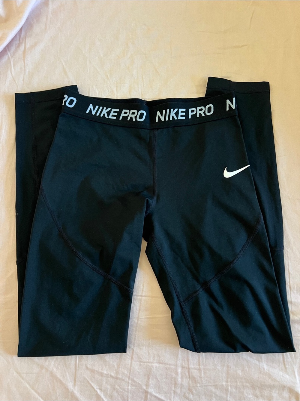 Black Kids Nike Performance Leggings